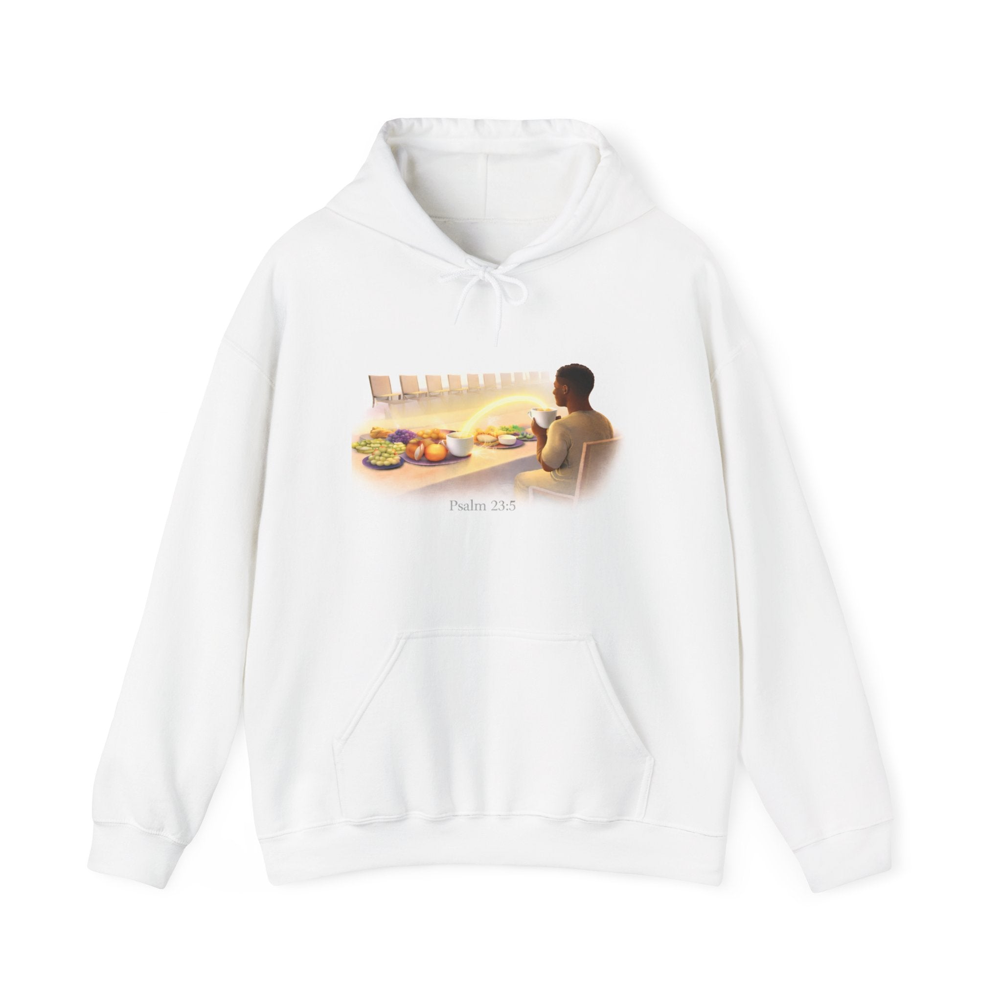 Psalm 23:5 “Overflowing Cup” Faith Hoodie