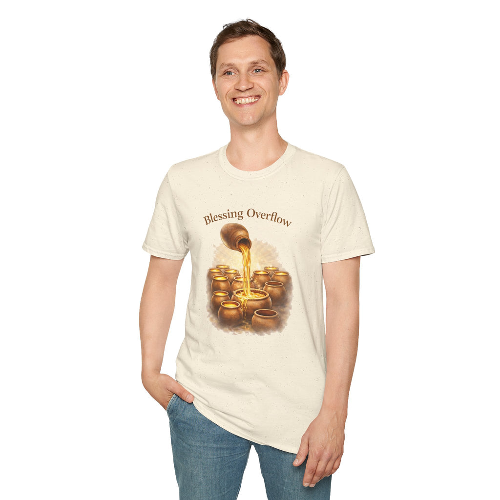 “Blessing Overflow” Faith-Inspired T-Shirt