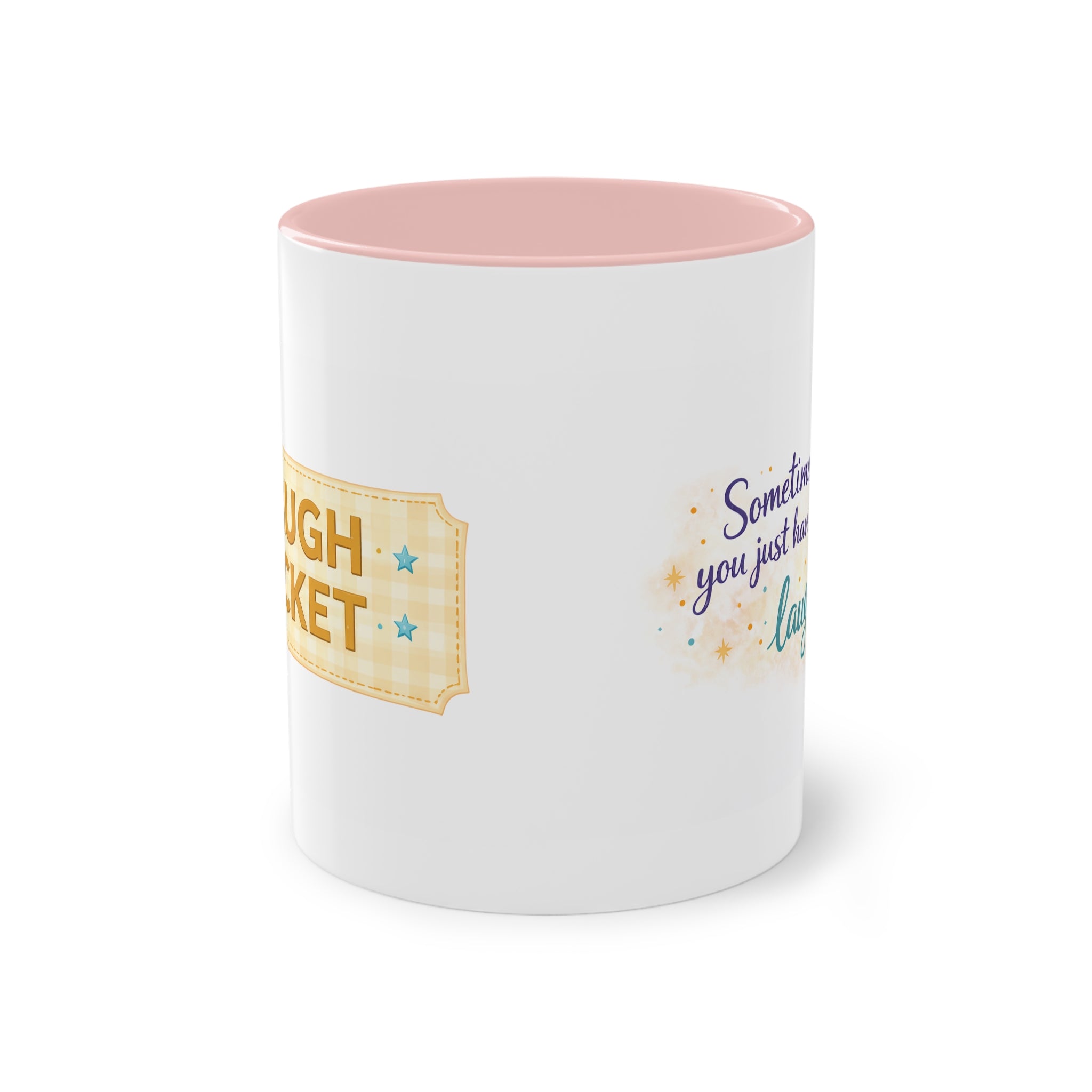 Inspirational Ticket Design Coffee Mug — "Sometimes You Just Have to Leap" 11oz