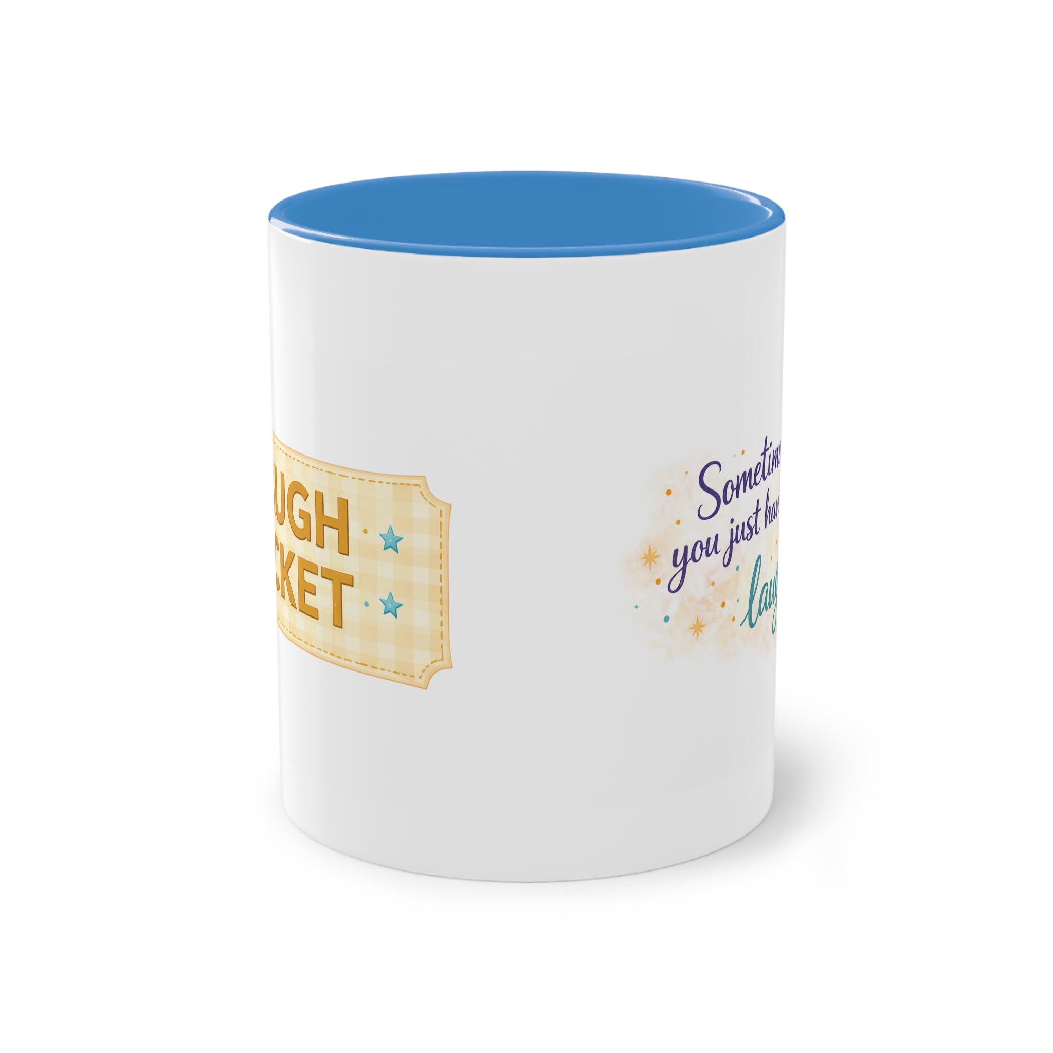 Inspirational Ticket Design Coffee Mug — "Sometimes You Just Have to Leap" 11oz