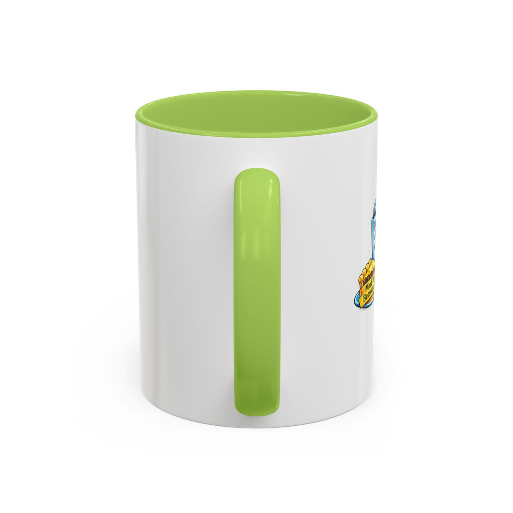“First Cup of Coffee & Mind Your Beeswax Pie” Funny Coffee Mug
