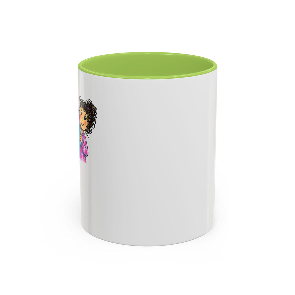 “First Cup of Coffee & Mind Your Beeswax Pie” Funny Coffee Mug