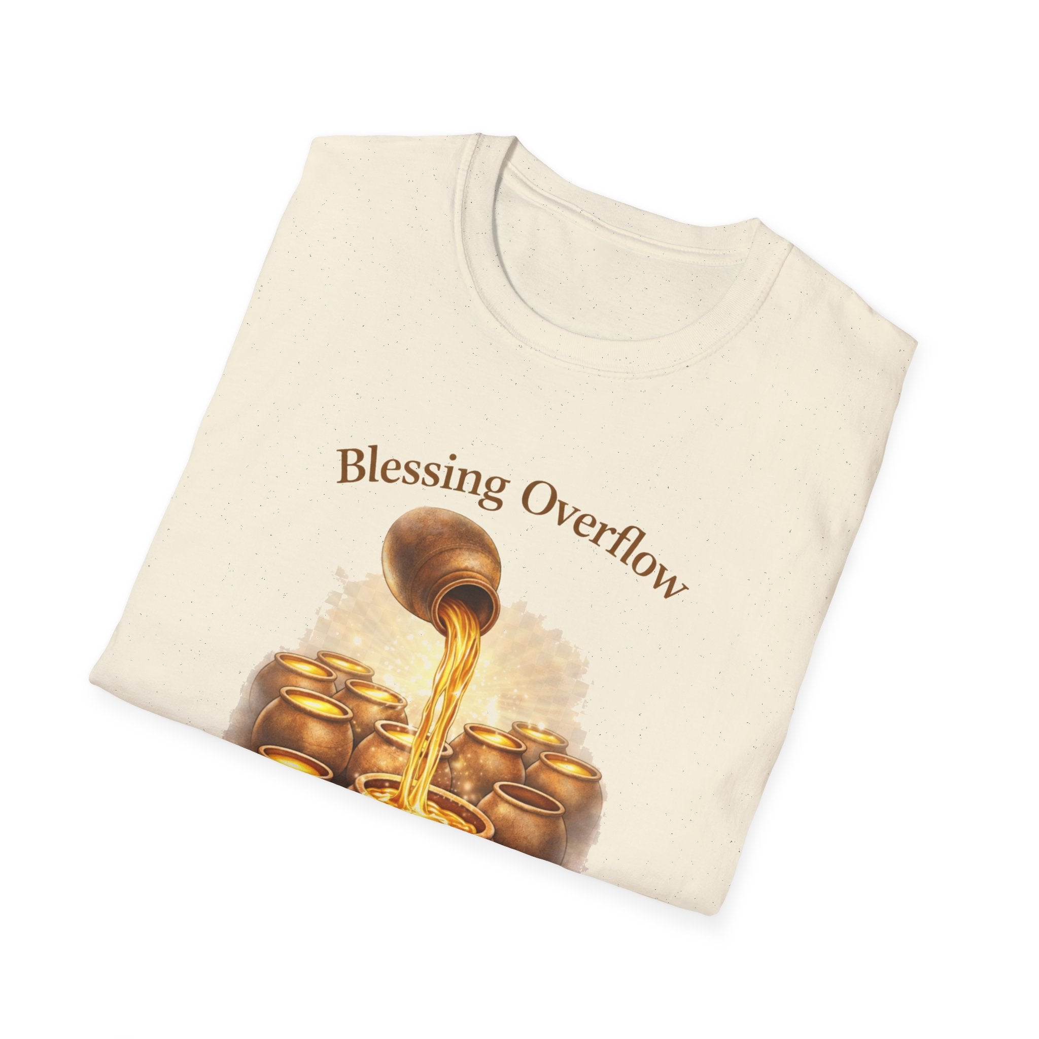 “Blessing Overflow” Faith-Inspired T-Shirt